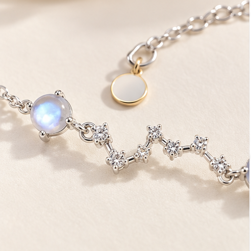 Big Dipper Star Initial Bracelet lifestyle photo 4