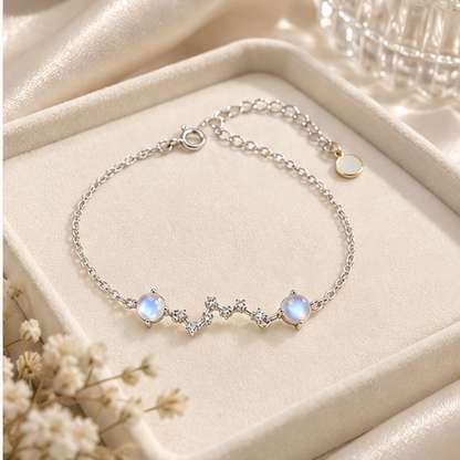 Big Dipper Star Initial Bracelet lifestyle photo 3