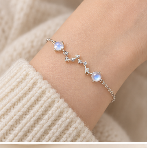 Big Dipper Star Initial Bracelet lifestyle photo 1