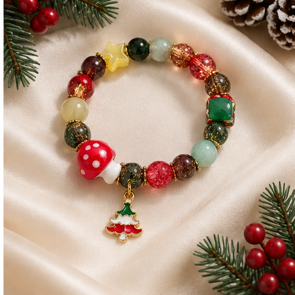 Christmas Bloom Bead Bracelet lifestyle photo 3