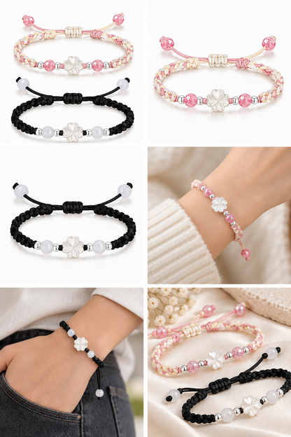 Clover Braided Cord Bracelet lifestyle photo 5