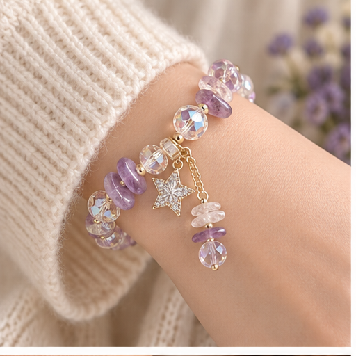 Five-Point Star Crystal Bracelet lifestyle photo 1