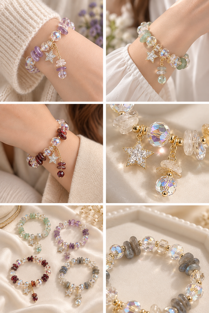 Five-Point Star Crystal Bracelet lifestyle photo 4