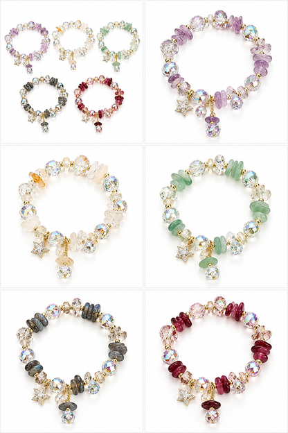 Five-Point Star Crystal Bracelet lifestyle photo 12