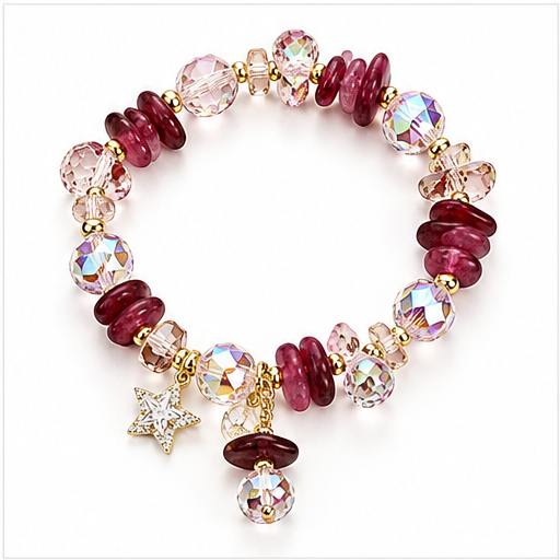 Five-Point Star Crystal Bracelet lifestyle photo 13