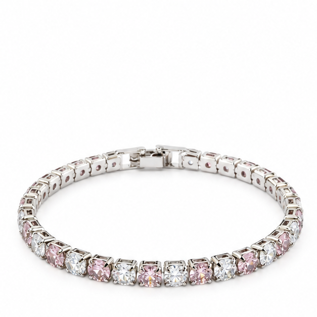 Single Row Zircon Tennis Bracelet lifestyle photo 5