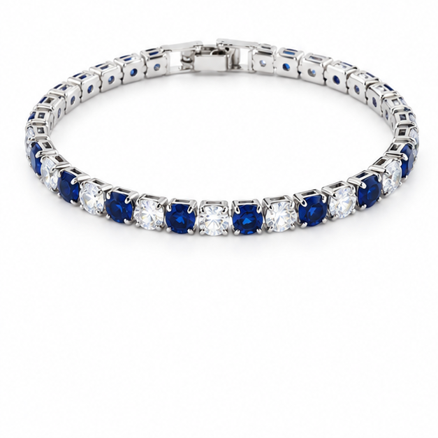 Single Row Zircon Tennis Bracelet lifestyle photo 8