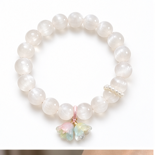 Sunlight Color-Change Cat Eye Bracelet white background product photo