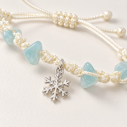 Winter Snowflake Cord Bracelet lifestyle photo 5