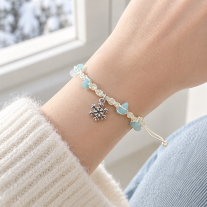 Winter Snowflake Cord Bracelet lifestyle photo 2
