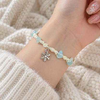 Winter Snowflake Cord Bracelet lifestyle photo 3